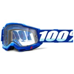 100% Accuri 2 Enduro MTB Goggles - Blue (Clear Lens) -Online Sports Store 100 421 ACC 2EN GOG BLU CLR 00 eb30