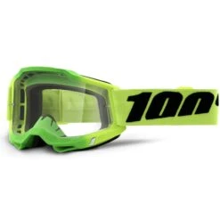 100% Accuri 2 MTB/MX Goggles - Travis (Clear Lens)