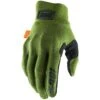100% Cognito D30 Protective Gloves - Army Green/Black -Online Sports Store 100 421 COG D30 GLO AGB 4000 3279