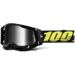 100% Racecraft 2 MTB/MX Goggles - Arbis (Mirror Silver Lens)