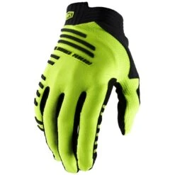 100% R-Core Protective Gloves - Fluo Yellow