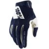 100% Ridefit Protective Gloves - Navy/White -Online Sports Store 100 421 RID FIT GLO NVW 4000 ddb9