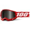 100% Accuri 2 Sand Goggles - Red/Smoke Lens -Online Sports Store 100 721 AC2 SAN GOG RED SMK 50 21f8