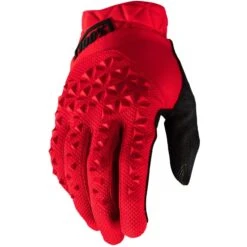 100% Geomatic Protective Gloves - Red