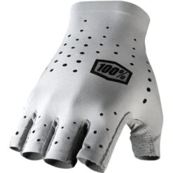 100% Sling Short Finger Protective Gloves - Grey
