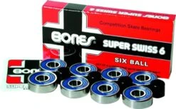 Bones Super Swiss 6 Skate Bearings