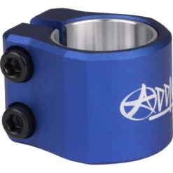Addict Guardian ST Double Collar Scooter Clamp - Blue