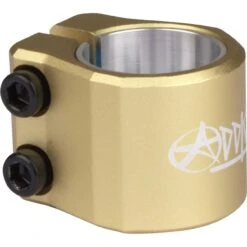 Addict Guardian ST Double Collar Scooter Clamp - Gold