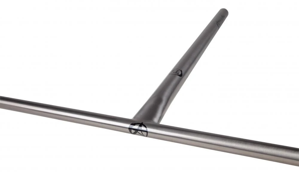 Addict T Bar Titanium HIC/SCS Scooter Handle Bars - Raw 720mm 4 Addict T Bar Titanium HIC/SCS Scooter Handle Bars - Raw 720mm - Image 2