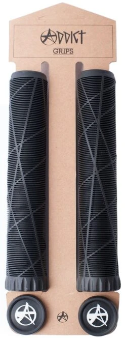 Addict OG Scooter Grips - Black -Online Sports Store ADD 417 OGG BLA 1 b904