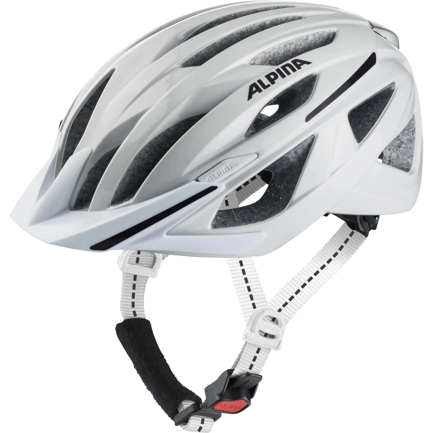 Alpina Haga Bike Helmet - White 3 Alpina Haga Bike Helmet - White