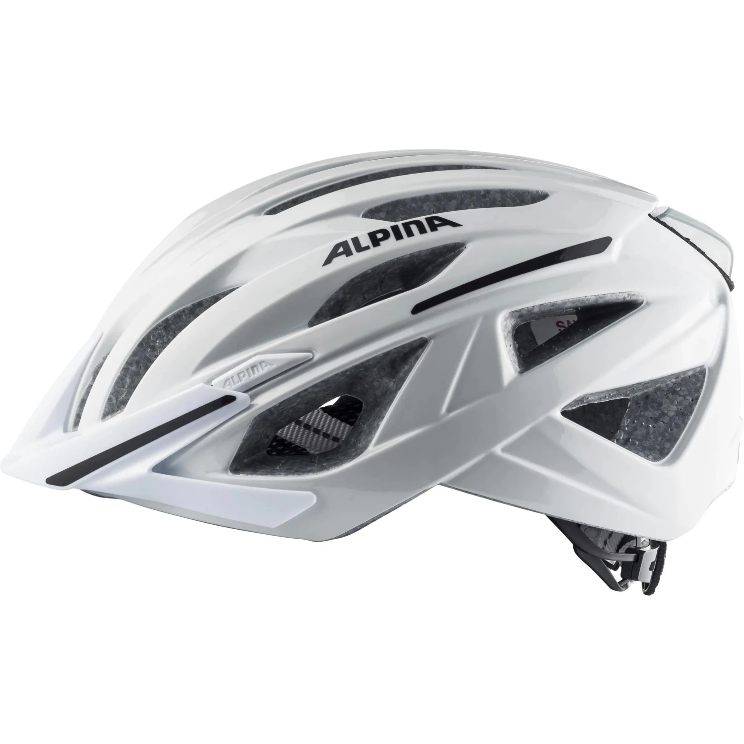 Alpina Haga Bike Helmet - White 4 Alpina Haga Bike Helmet - White - Image 2