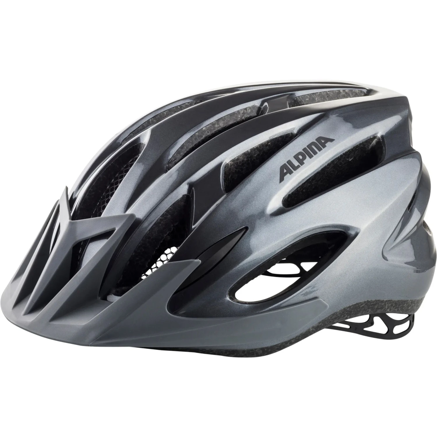 Alpina MTB17 Helmet - Grey 4 Alpina MTB17 Helmet - Grey - Image 2