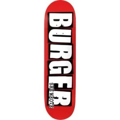 Baker Burger She Wrote Skateboard Deck - Nuge 8.25"
