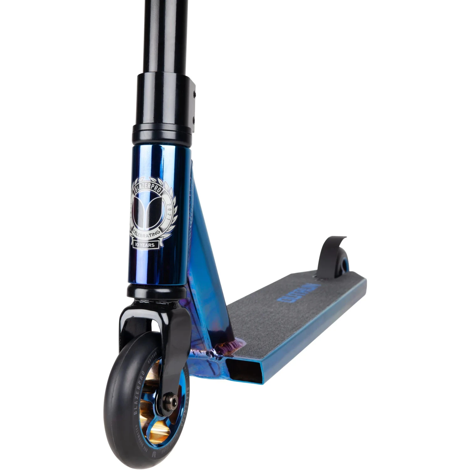 Blazer Pro Outrun 2 FX Stunt Scooter - Blue Chrome 5 Blazer Pro Outrun 2 FX Stunt Scooter - Blue Chrome - Image 3