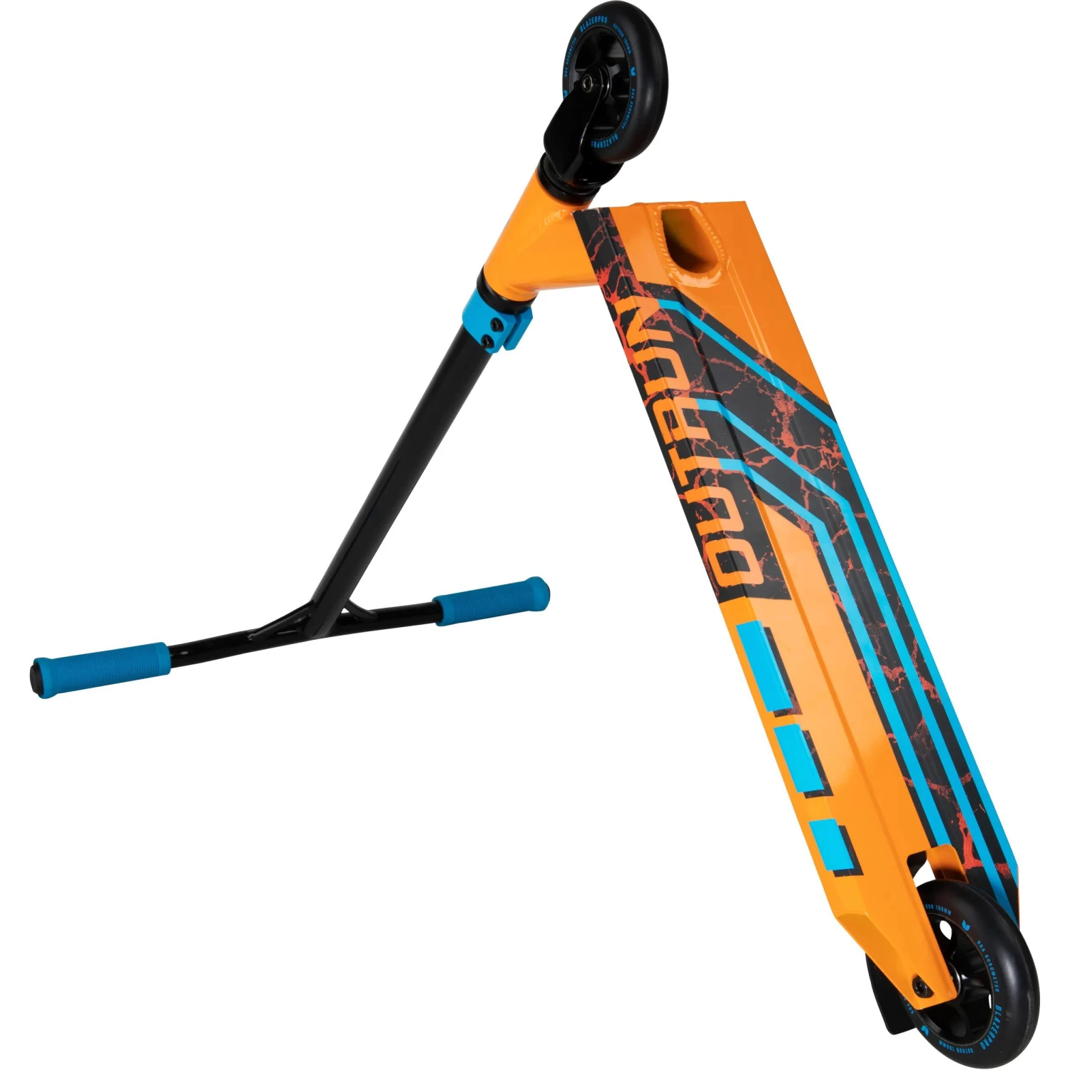 Blazer Pro Outrun 2 FX Stunt Scooter - Lava Orange 4 Blazer Pro Outrun 2 FX Stunt Scooter - Lava Orange - Image 2