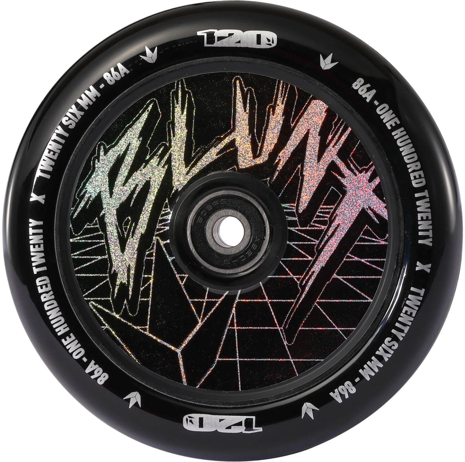 Blunt Envy 120mm Hollow Hologram Scooter Wheel - Classic 3 Blunt Envy 120mm Hollow Hologram Scooter Wheel - Classic