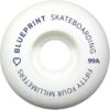 Blueprint Mini Heart Skateboard Wheels - Navy 54mm