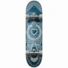 Blueprint Home Heart Complete Skateboard - Blue 8''