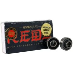 Bones Skateboard Bearings - Race Reds 608 (8 Pack)