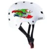 Bullet X Santa Cruz Slasher Youth Helmet - Gloss White (49-54cm) -Online Sports Store BUL 1019 SAN SLA HEL GWT YOU 0 aa9d