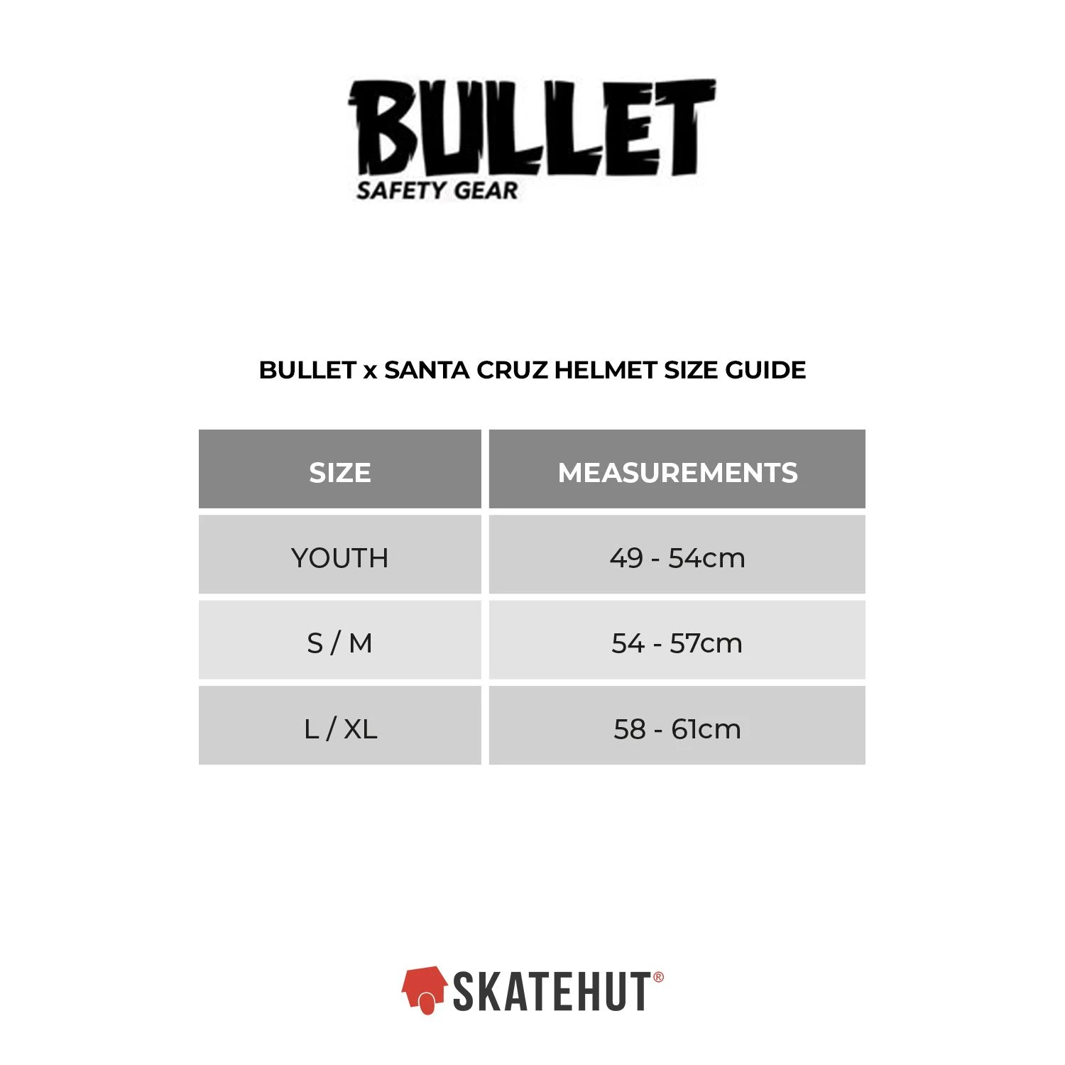 Bullet X Santa Cruz Slasher Youth Helmet - Gloss White (49-54cm) 5 Bullet X Santa Cruz Slasher Youth Helmet - Gloss White (49-54cm) - Image 3