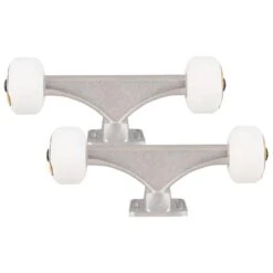 Bullet OJ Logo Truck Assembly - Silver 130mm/53mm