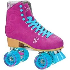 Candi Girl Carlin Quad Roller Skates - Berry