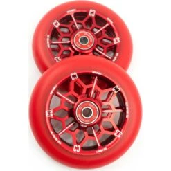 CORE Hex Scooter Wheel 110mm - Red -Online Sports Store COR 221 HEX WHE 110 RED 2 1c60