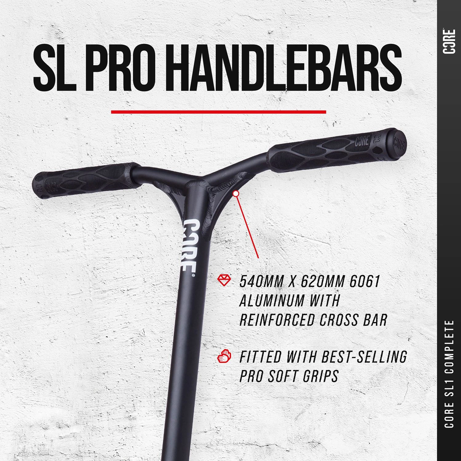 CORE SL1 (Super Light) Stunt Scooter - Black 7 CORE SL1 (Super Light) Stunt Scooter - Black - Image 5