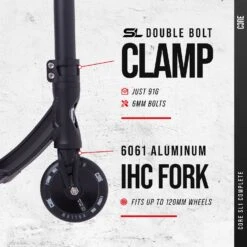 CORE SL1 (Super Light) Stunt Scooter - Black 15 CORE SL1 (Super Light) Stunt Scooter - Black -Online Sports Store COR 221 SL COM SCO BLK 8 6079