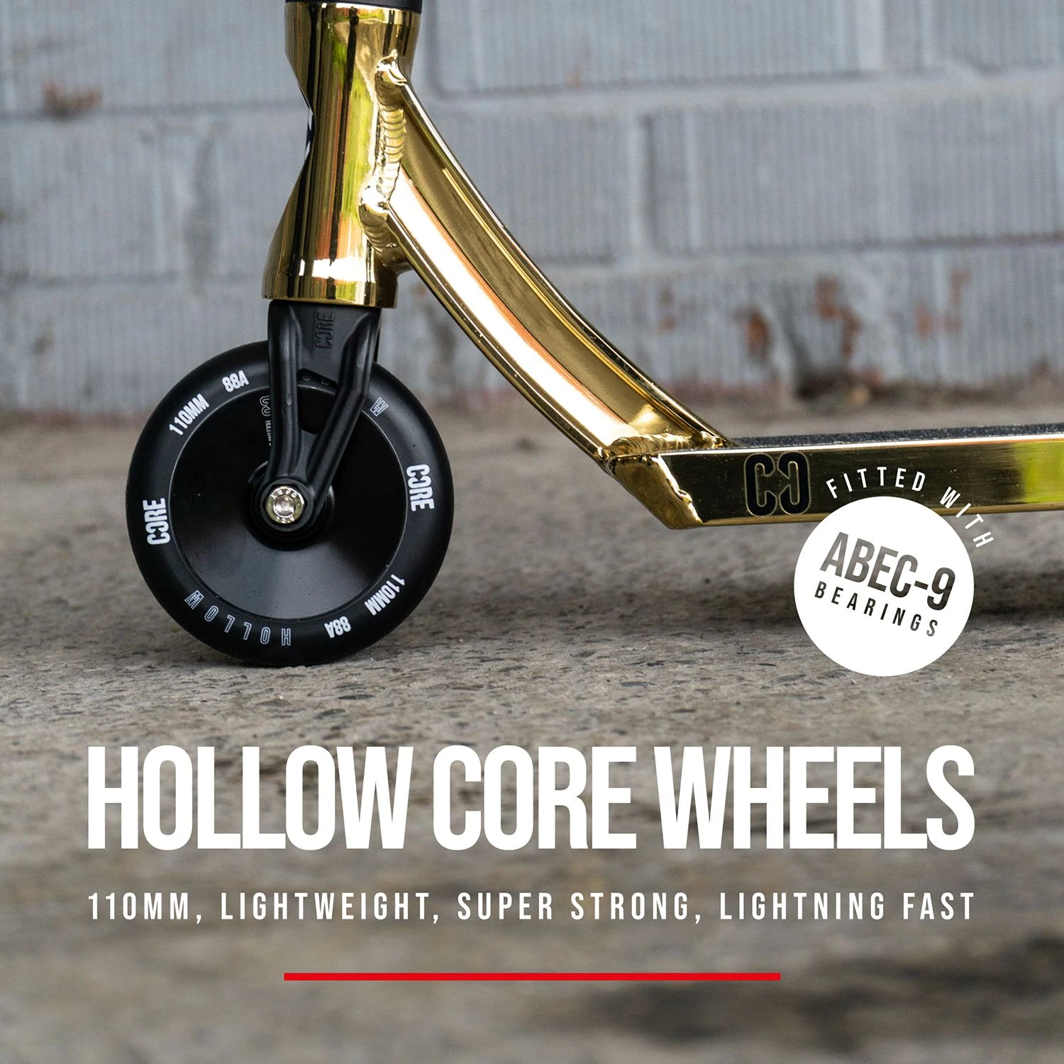 CORE SL1 (Super Light) Stunt Scooter - Neo Gold/Black 11 CORE SL1 (Super Light) Stunt Scooter - Neo Gold/Black - Image 9