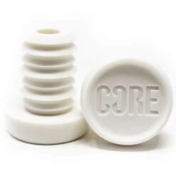 CORE Bar Ends (Pair) - White