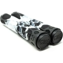 CORE Pro 170mm Scooter Grips - Slate (White/Black) -Online Sports Store COR 620 PRO 170 SLA 1 745a