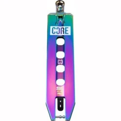 CORE SL1 (Super Light) Scooter Deck - Neochrome 20'' X 5'' -Online Sports Store COR 621 SL DEC NEO 20 5 3 776f