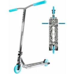 CORE CL1 Complete Stunt Scooter - Chrome/Blue