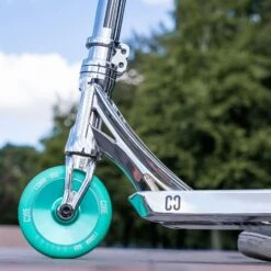 CORE SL2 Complete Stunt Scooter - Chrome/Teal -Online Sports Store COR 822 SLT COM CHT Lifestyle 2 0efd