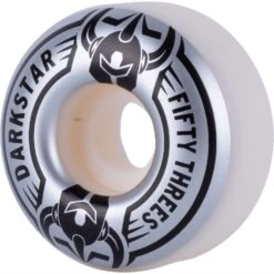 Darkstar Quarter Skateboard Wheels - Silver 53mm -Online Sports Store DAR 1021 QUA WHE SIL 53MM 2 76ba