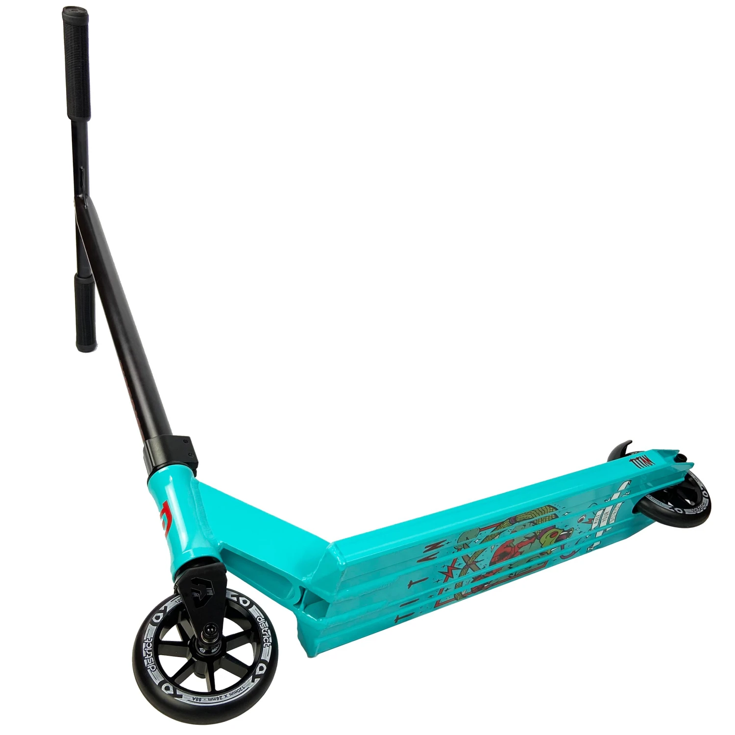 District Titan Stunt Scooter - Sky Blue/Black 4 District Titan Stunt Scooter - Sky Blue/Black - Image 2