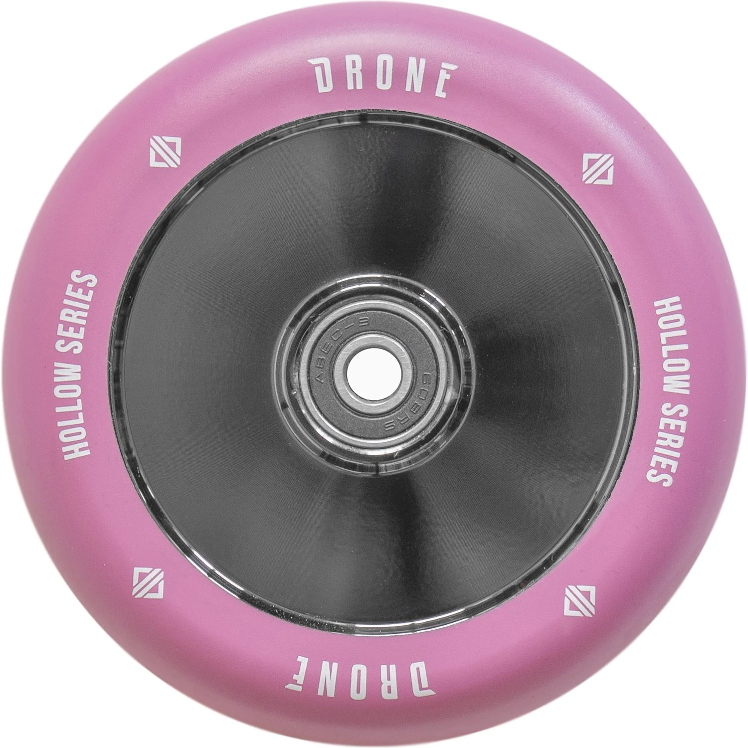 Drone Hollow Series Scooter Wheel 110mm - Smoked Chrome/Purple 3 Drone Hollow Series Scooter Wheel 110mm - Smoked Chrome/Purple