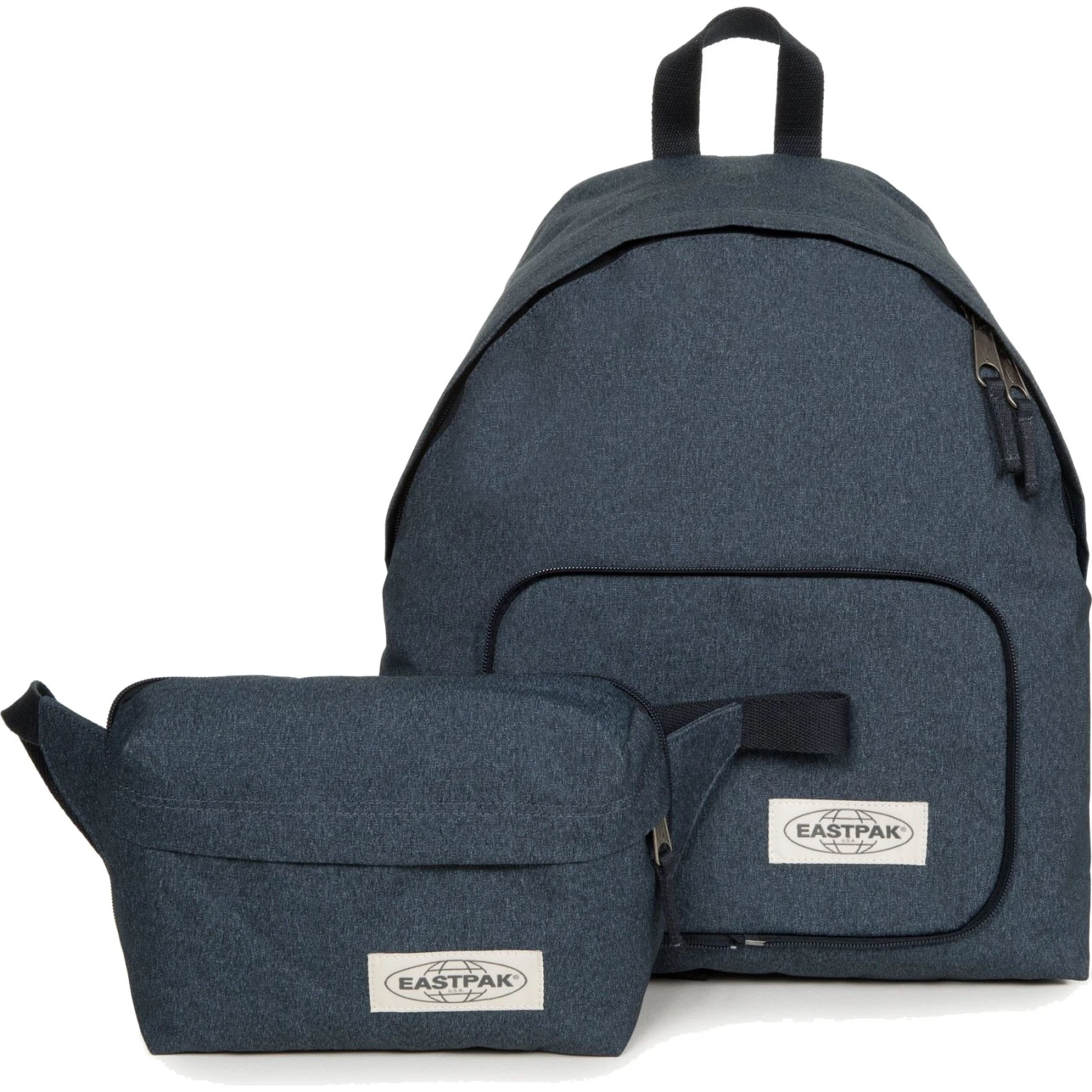 Eastpak Padded Travell'r 20L Backpack - Muted Blue 4 Eastpak Padded Travell'r 20L Backpack - Muted Blue - Image 2