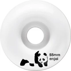 Enjoi Panda Skateboard Wheels - Whitey 55mm