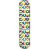 Enjoi All Caps Skateboard Deck - White 8"