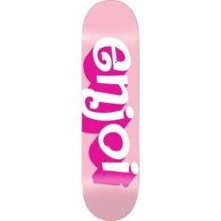 Enjoi Dear Diary Skateboard Deck - Pink 8"