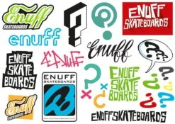 Enuff Sticker Sheet