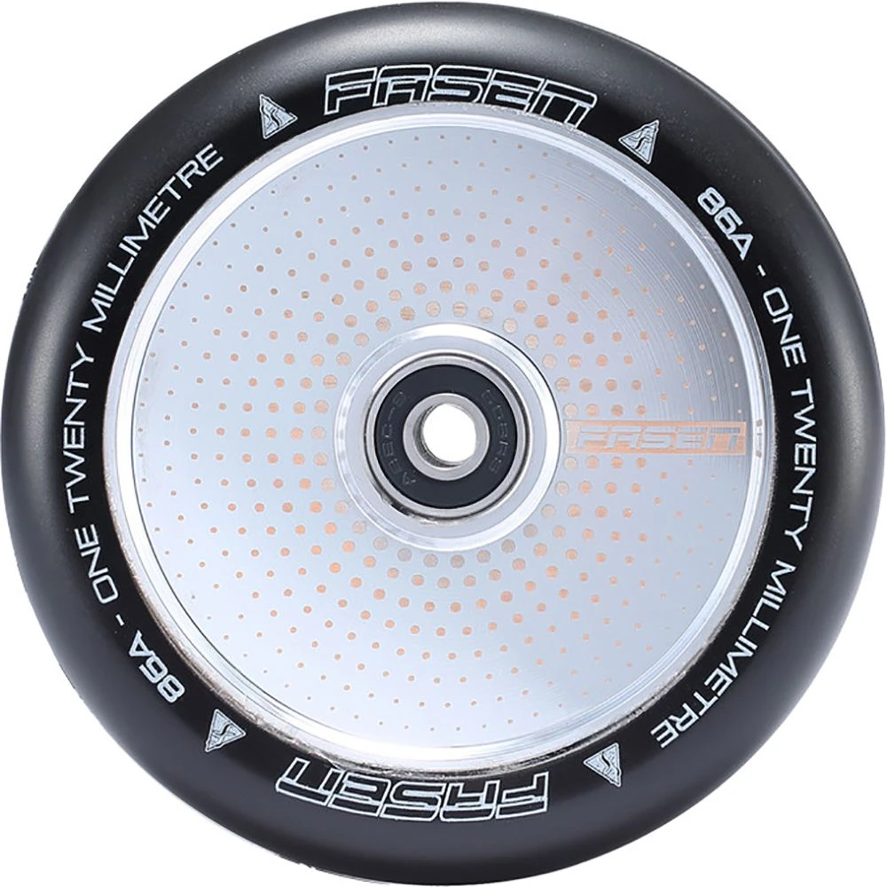 Fasen 120mm Hypno Scooter Wheel - Dot Chrome 3 Fasen 120mm Hypno Scooter Wheel - Dot Chrome