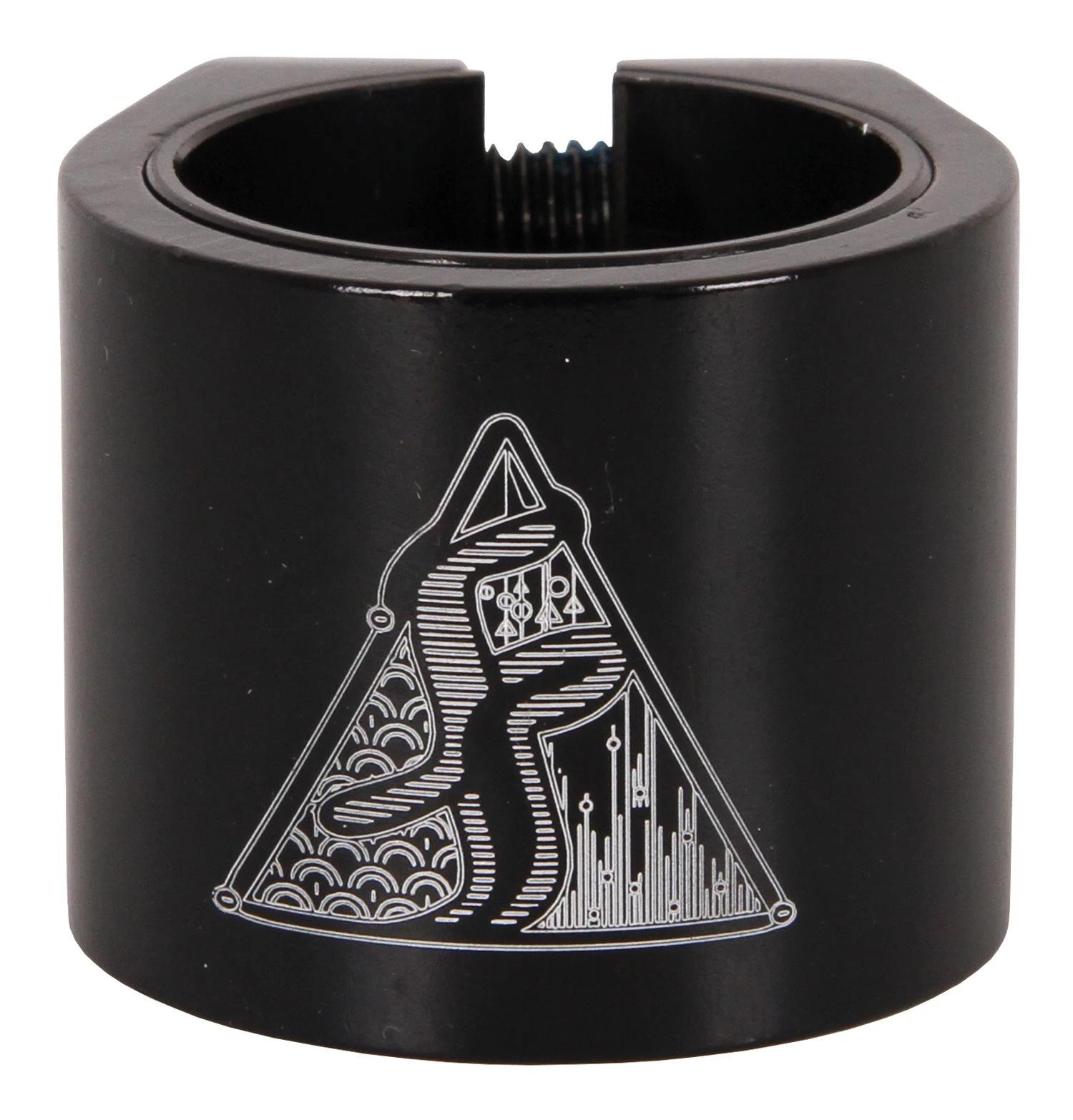 Fasen 2 Bolt Double Scooter Collar Clamp - Black 3 Fasen 2 Bolt Double Scooter Collar Clamp - Black