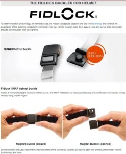 QUBA Quest Helmet - Grey -Online Sports Store FIDLOCK instructions fdff 2