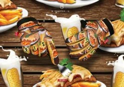 Fist Gloves Pot And Parmy Protective Gloves -Online Sports Store FIS 821 GLO PAP 4004 015c