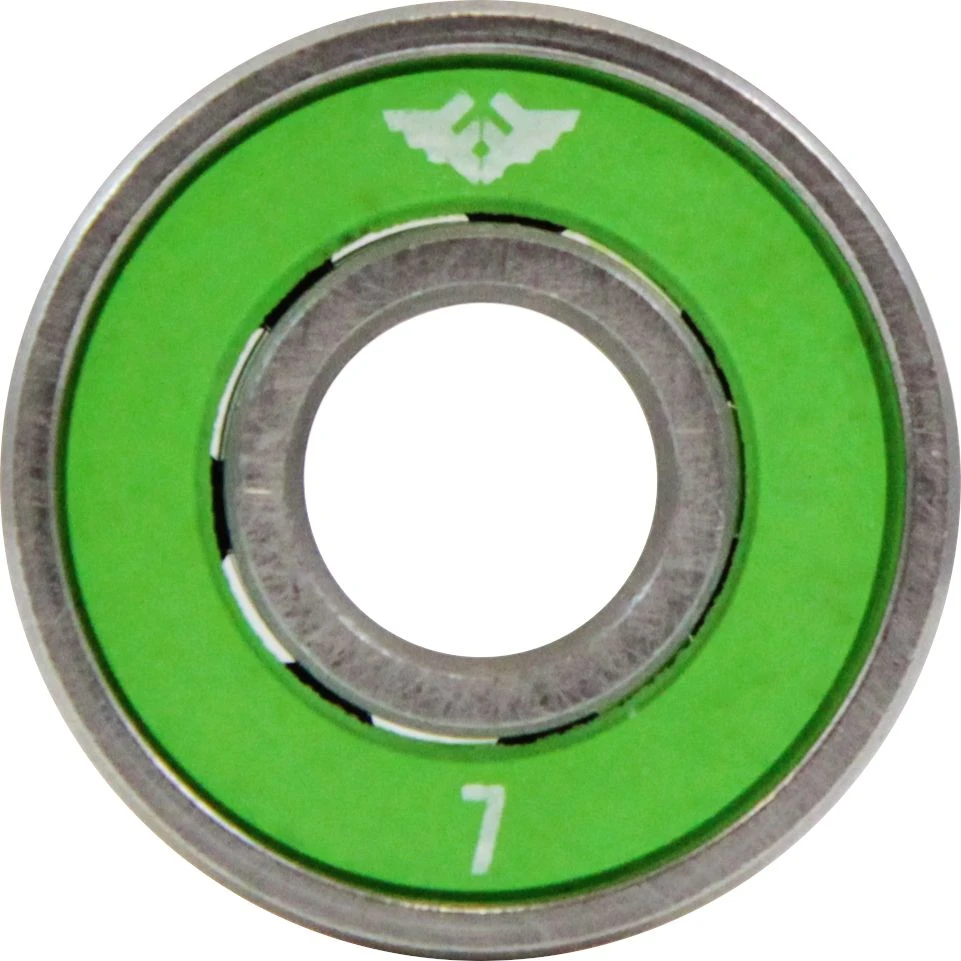 Fracture Premium Bearings ABEC 7 - Green/Black (Pack Of 8) 6 Fracture Premium Bearings ABEC 7 - Green/Black (Pack Of 8) - Image 4